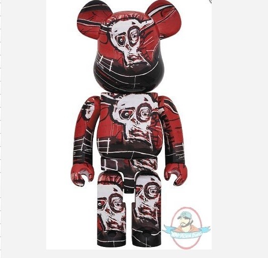 Jean-Michel Basquiat No 5 1000% Bearbrick by Medicom | eBay