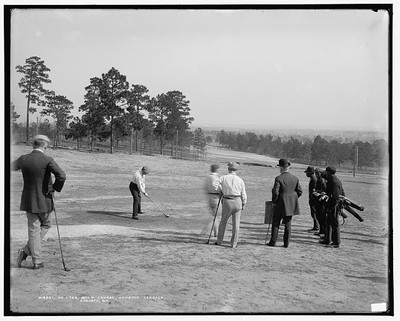 Photo:No. 1 tee, golf course, Hampton Terrace, Augusta, Ga.