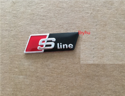 S Line Steering Wheel Sticker Emblem Badge Audi Black A3 A4 A5