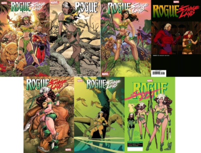 ROGUE: THE SAVAGE LAND #1 ( 7 VAR COVER SET) SEE DESCRIPTION - PRESALE 1/15/25