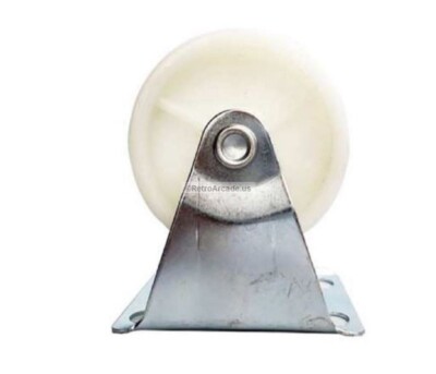 2.5 in. 6.5 cm diameter foot wheel for arcade game machine cabinets, RetroArcade