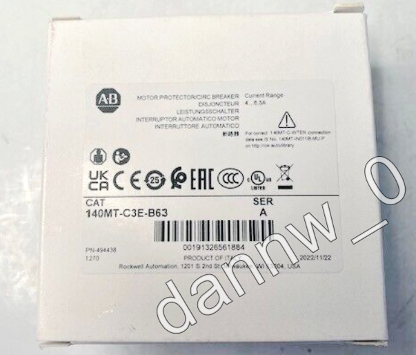 New In Box Genuine AB 140MT-C3E-B63 Motor circuit breaker | eBay New In Box Genuine AB 140MT-C3E-B63 Motor circuit breaker | eBay