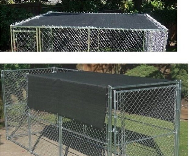 Cover For 10x10 Ft Cage Roof Sun Wind  Protection Yard