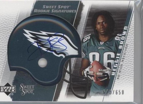 2005 Upper Deck Sweet Spot Reggie Brown #249