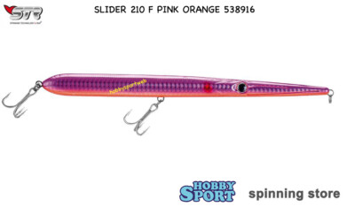 SLIDER 210 F NEEDLE COL SW09 PINK ORANGE 538916  SPINNING PESCE SERRA