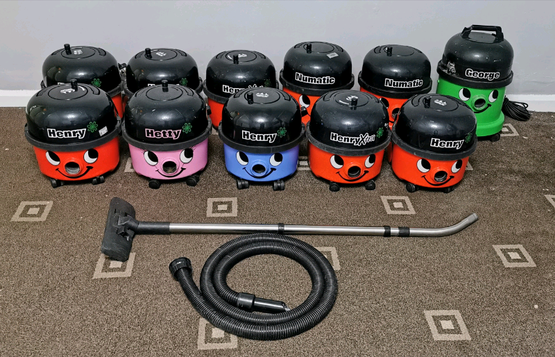 Henry Hetty Numatic Vacuum cleaners, fully working in
