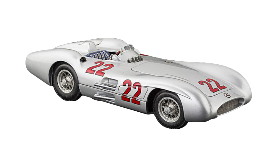 Formel 1-Modelle von Mercedes im Maßstab 1:18