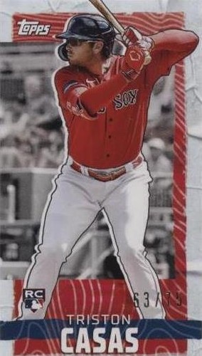 Topps - レッドソックス　トリストン・カサス　レリックオート Topps - レッドソックス トリストン・カサス レリックオートの