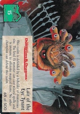 Lair of the Eye Tyrant 68/500 - 4th Edition Spellfire CCG TSR, Inc. 1996
