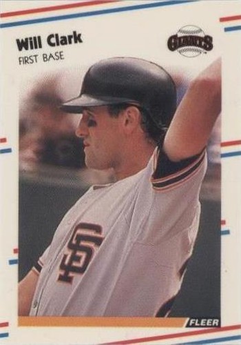 1988 Fleer Classic Miniatures - Will Clark #116