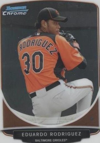 2013 Bowman Chrome Minis - Eduardo Rodriguez #80