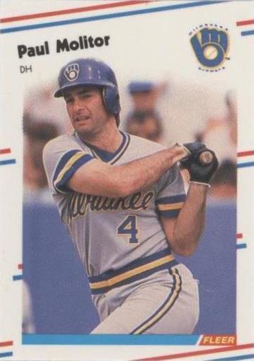 Fleer Classic Miniatures 1988 - Paul Molitor #31