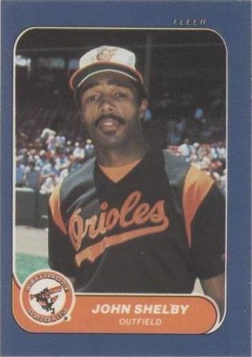 1986 Fleer Classic Miniatures - John Shelby #60