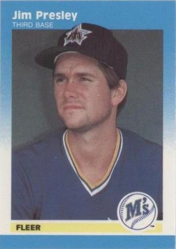 1987 Fleer Classic Miniatures - Jim Presley #82