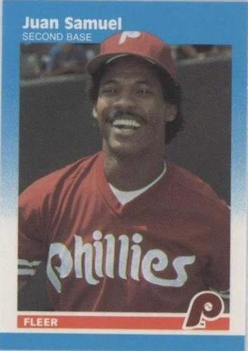 1987 Fleer Classic Miniatures - Juan Samuel #94