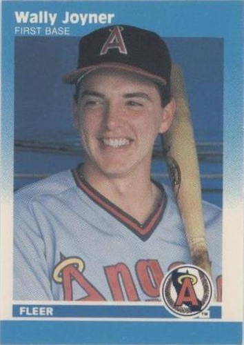 1987 Fleer Classic Miniatures - Wally Joyner #59