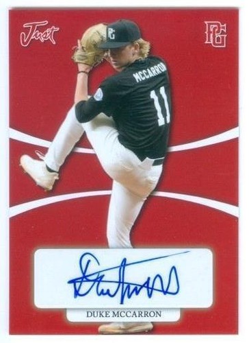 2022 Leaf Perfect Game National Showcase - Duke Mccarron #GA-DM3