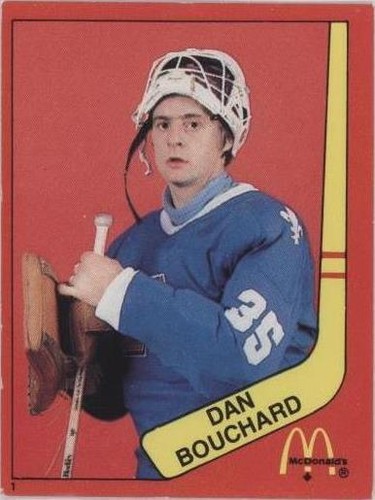 1982-83 McDonald's Stickers - Dan Bouchard #1