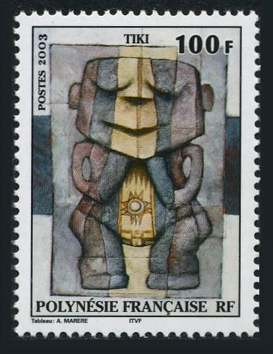 Fr Polynesia 858,MNH. Tiki,2003.