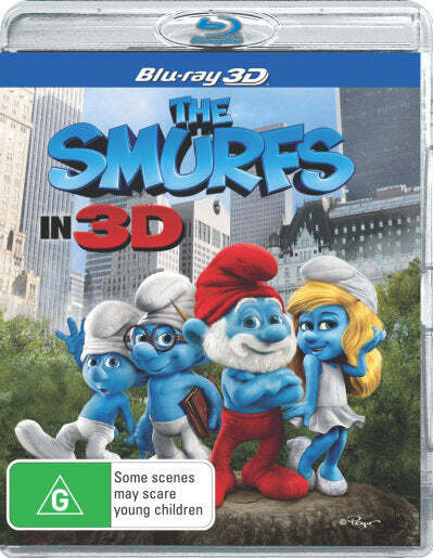 The Smurffs 3D (Blu-Ray) New & Sealed - Region B - Picture 1 of 1