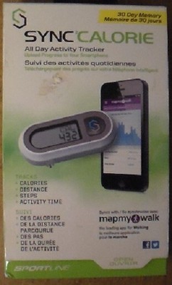 SportLine Sync Calorie All Day Activity Tracker