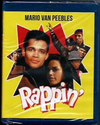RAPPIN' - 1985 Street Rap (Breakin') Mario Van Peebles, NEW OOP BLU RAY