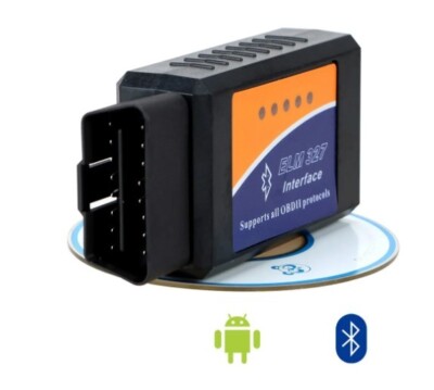 Bluetooth OBD2 OBDII Car Diagnostic Scanner Auto Fault Code Reader Tool ELM327