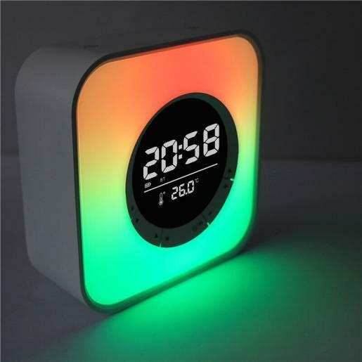 P10 Mini HiFi Cassa Speaker RGB Luce Sveglia Orologio Wireless Bluetooth