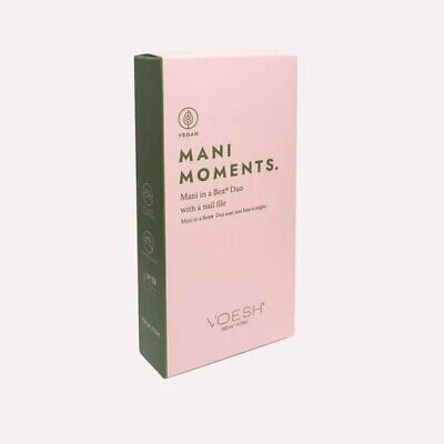 Voesh New York Mani Moments Mani In A Box Duo Green Tea Detox Vitamin Recharge
