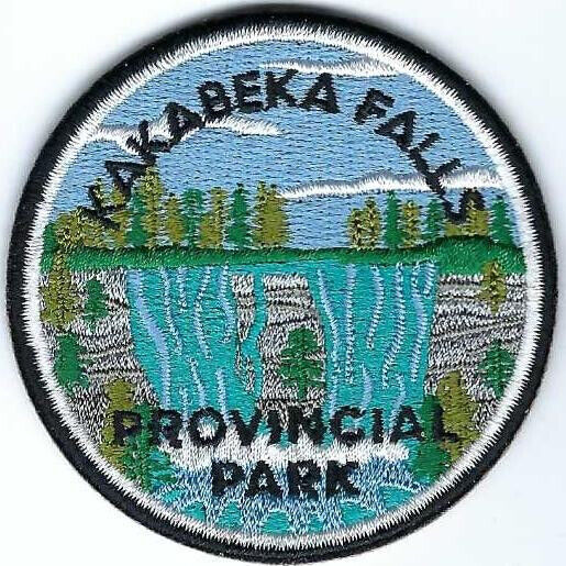 Kakabeka Falls Provincial Park Ontario Canada Souvenir Patch