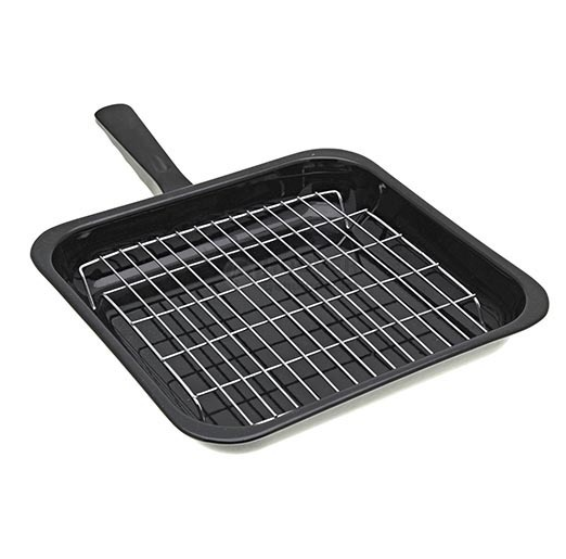 Universal Camping Caravan Motorhome Gas Stove Grill Pan & Handle 28 x