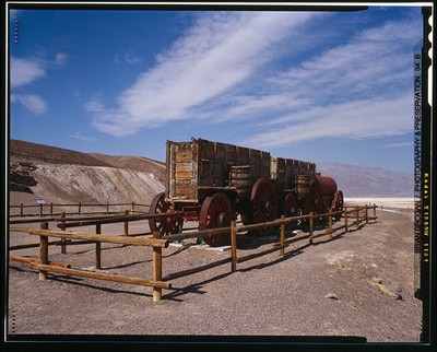 Twenty Mule Team Borax Wagons,Death Valley Junction,Inyo County,California,CA
