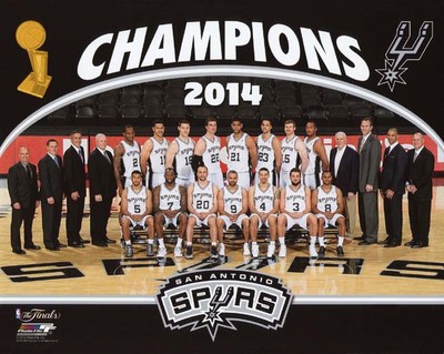 San Antonio Spurs × Champion 2005 San Antonio Spurs NBA Champion Framed Front Page