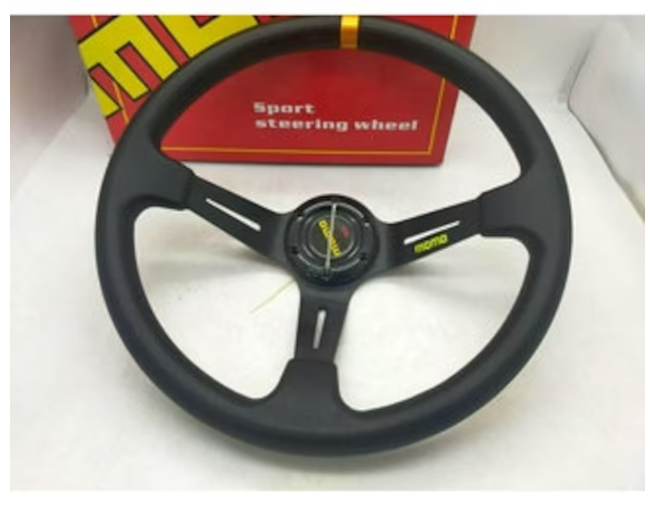【RIKU】MOMO FULLSPEED RIKU】MOMO FULLSPEED MOMO Full Speed Steering Wheel 348mm