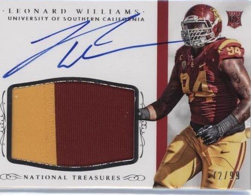 2015 Panini National Treasures College Leonard Williams #323