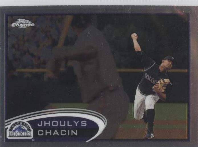 Topps Chrome 2012 - Jhoulys Chacin #44