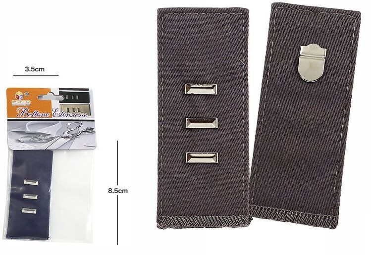 Prolunga Estensione Girovita Aumenta Taglia Per Pantaloni Classici dfh