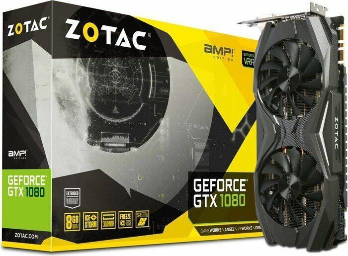 ZOTAC GeForce GTX 1080 AMP Edition 8GB GDDR5X Grafikkarte