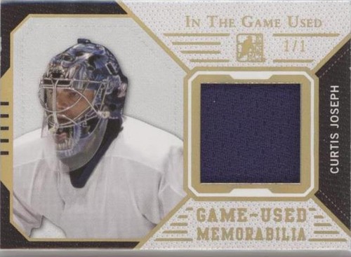 2014-15 In the Game Used - Curtis Joseph #GUJ-CJ1