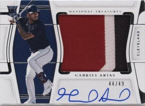 2022 Panini National Treasures - Gabriel Arias #177