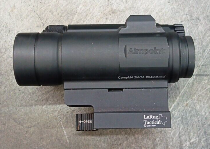 M4s Red Dot / W  Larue Quick Release Mount - Free Shipping