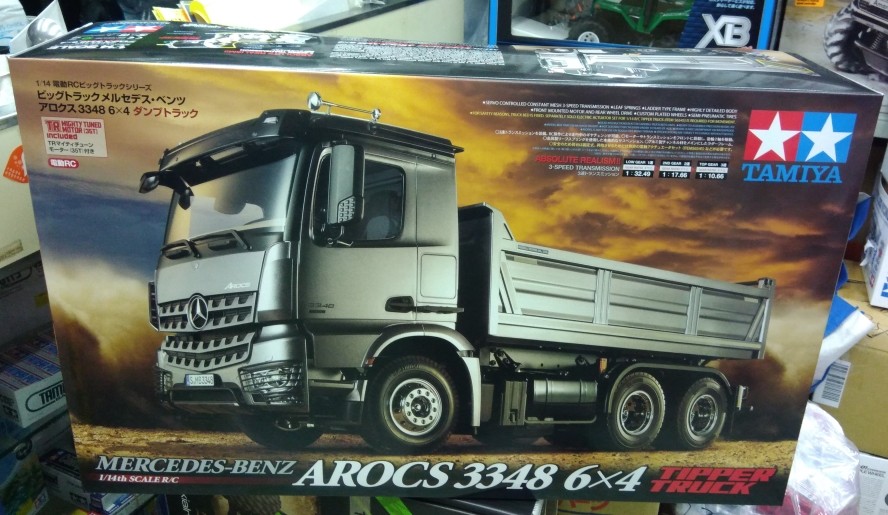 Tamiya # 56357 1/14 RC Mercedes Benz Arocs 3348 - 6x4 ...