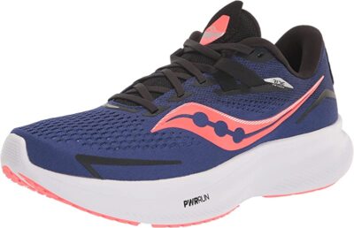 Мужские кроссовки Saucony Ride 15, сапфир/ViZiRed, ширина 9 2E США