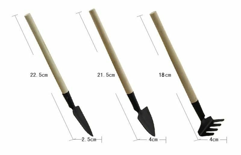 NEW Home Gardening Tool Set Balcony Home-grown Mini Digging Shovel Rake Garden