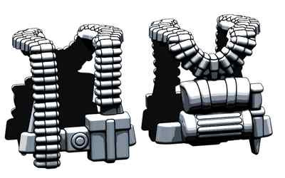 German WW2 Gunner Field Gear Compatible With Brick MiniFigures