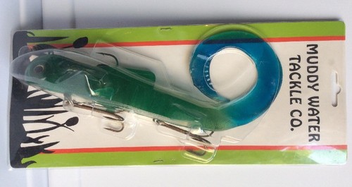 Curly Tail Musky Muskie Soft Plastic Lure About 9