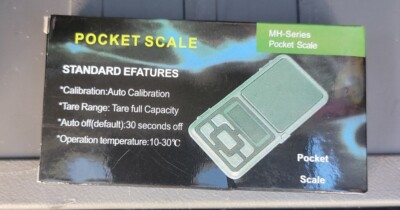 New MH-Series Pocket Scale, Model: MH-200, 200g/0.01g