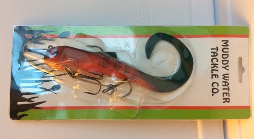 Curly Tail Musky Muskie Soft Plastic Lure About 7