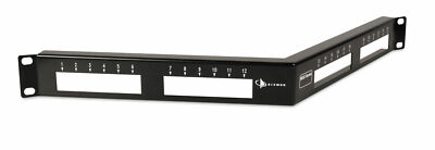 NEW Siemon MX-PNLA-24 Angled Patch Panel 24 Port, 1RMS
