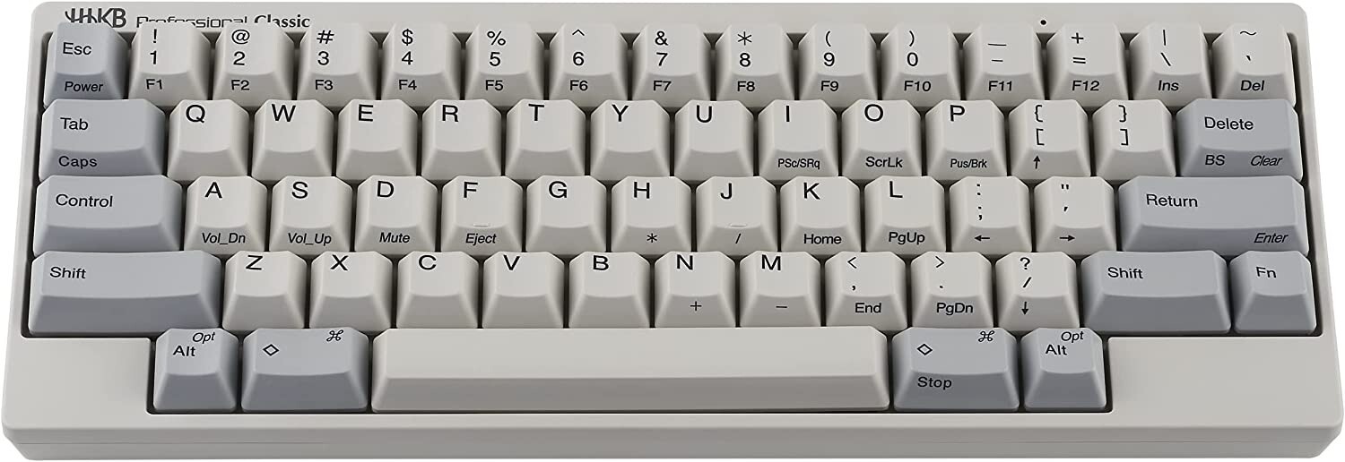 PC周辺機器 PFU PD-KB401BN Happy Hacking Keyboard Pr PFU HHKB PD-KB401Professional Classic White USB Happy